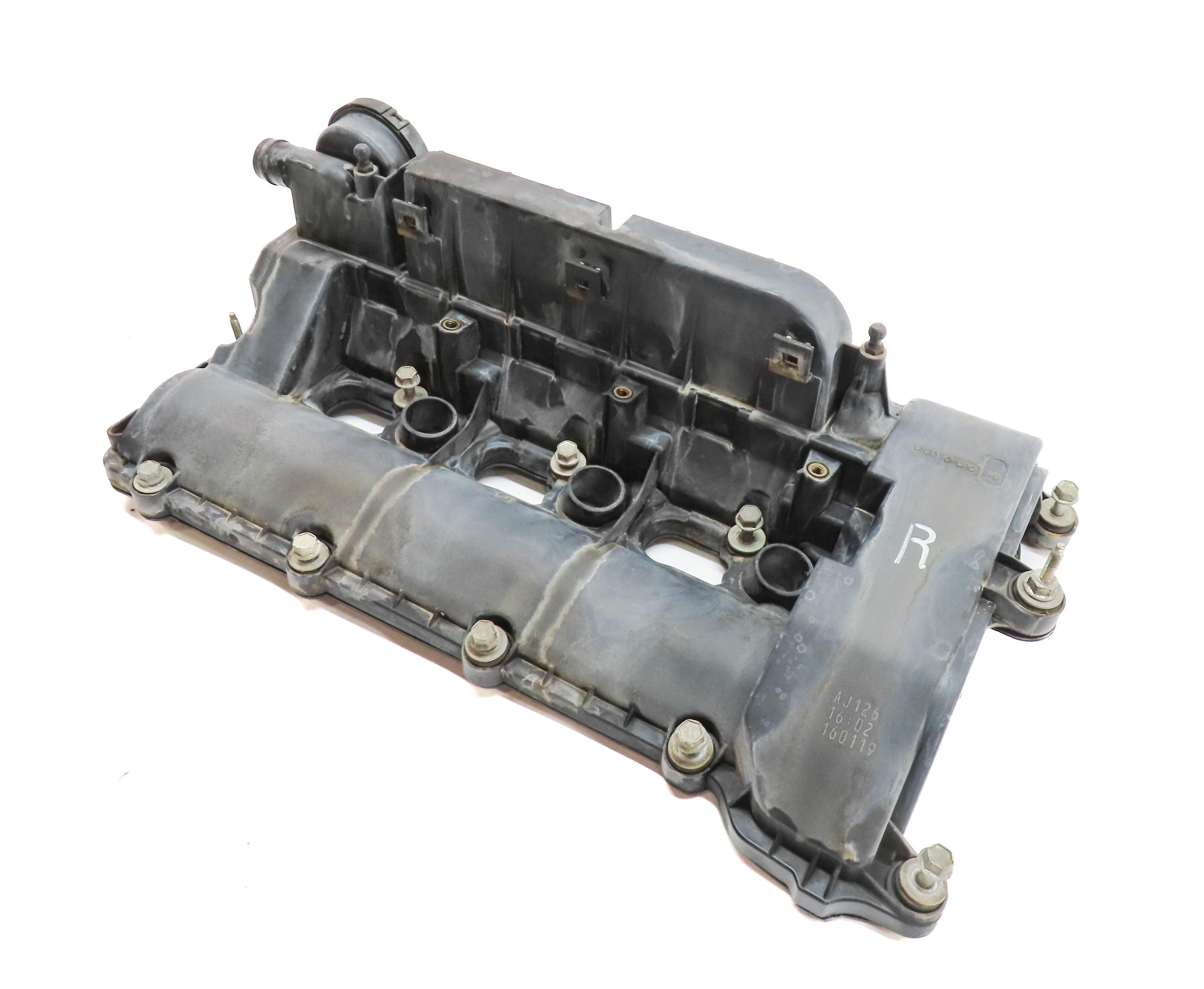 14-17 LR4 RANGE ROVER SPORT DISCOVERY (L405 L494 L462) 3.0L RIGHT VALVE COVER — exact item pictured